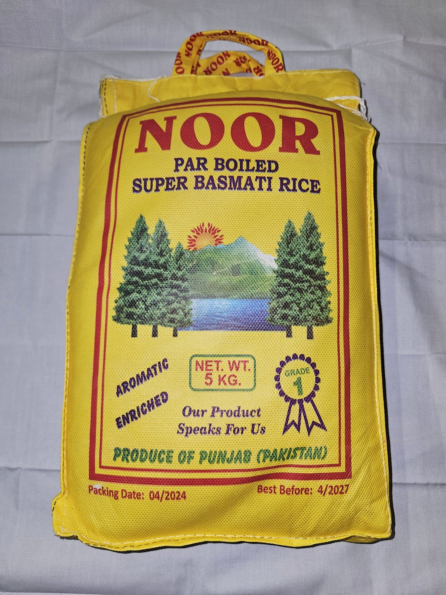 Noor Par Boiled Super Basmati Rice 5kg