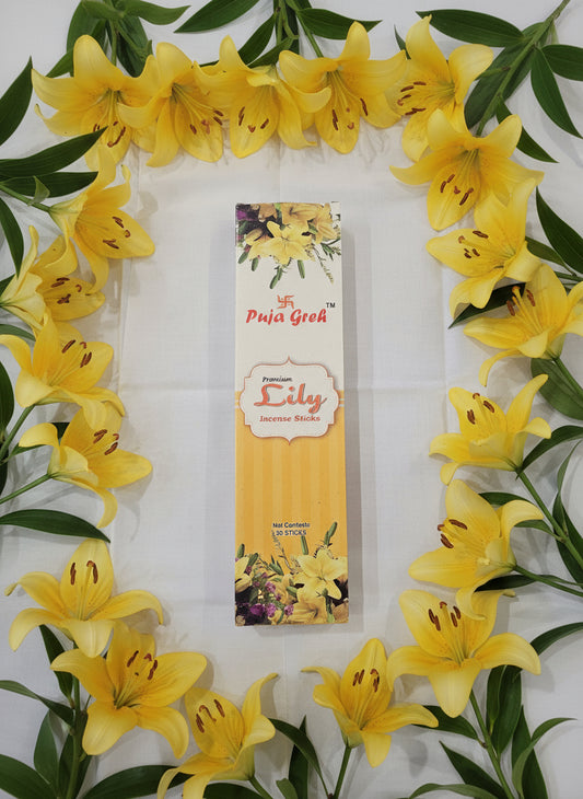 Puja Greh Premium Lily Incense Stick