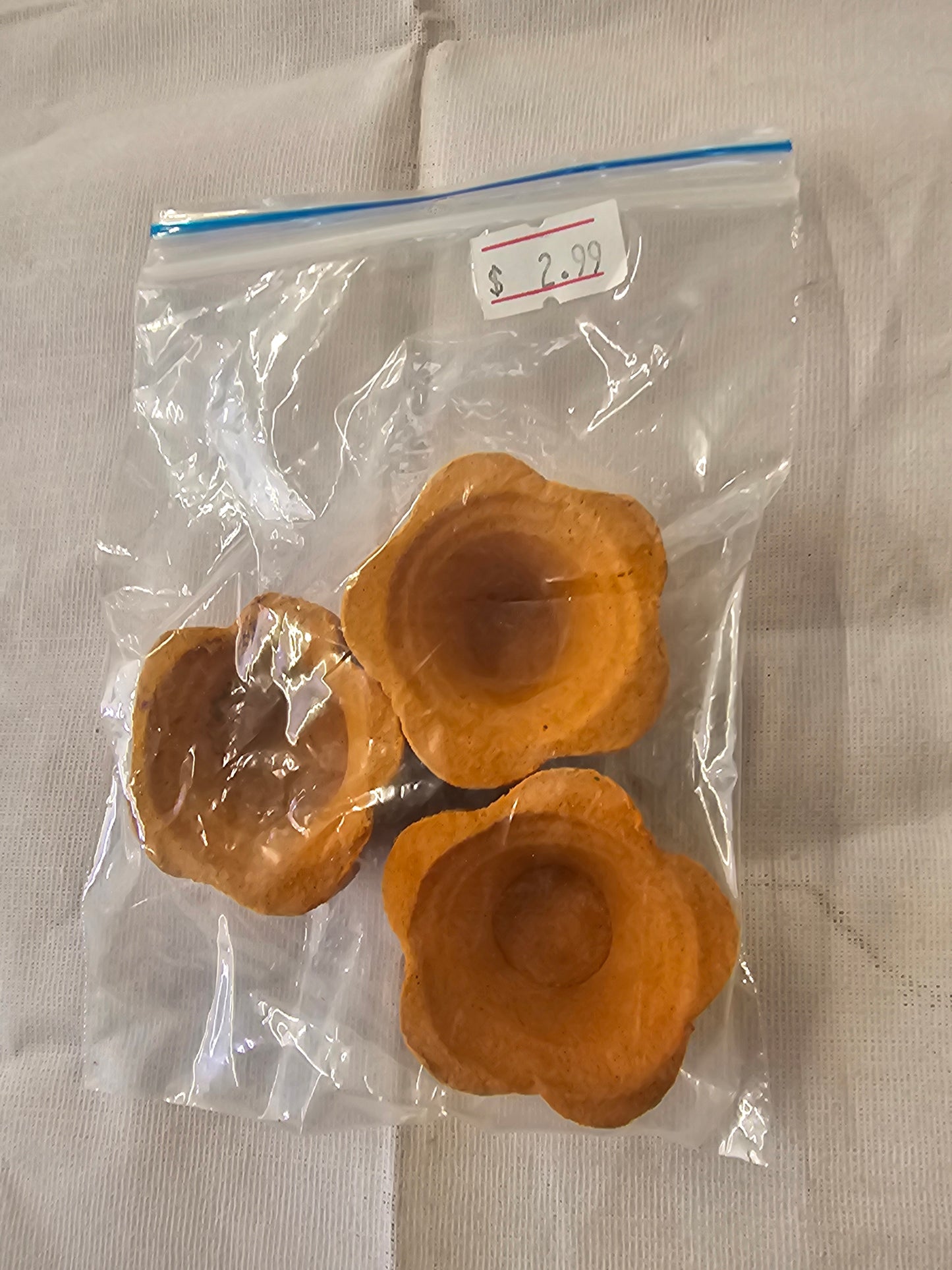 Sandalwood Diya 3pc