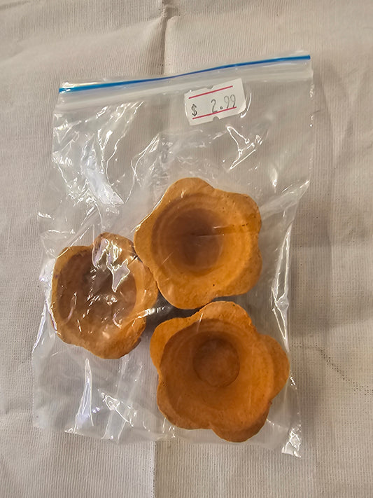 Sandalwood Diya 3pc