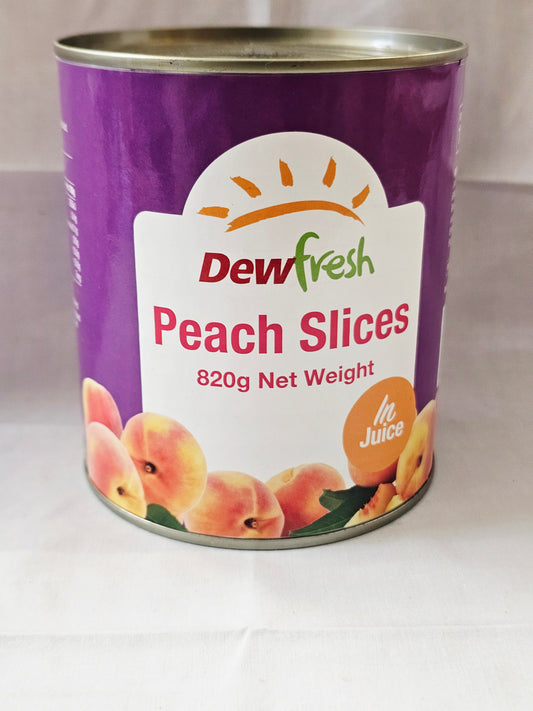 DewFresh Peach Slices 820g
