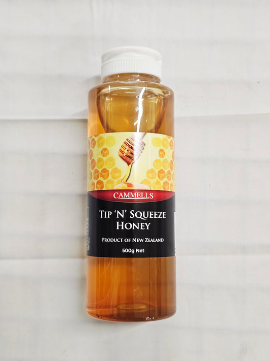 Cammells Tip n Squeeze Honey 500g