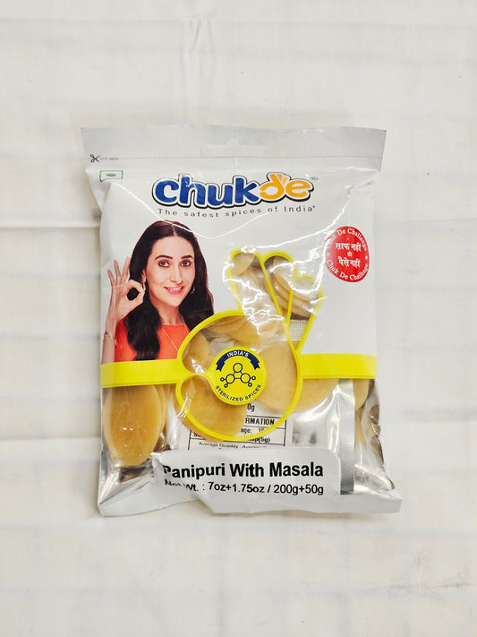 Chukde PaniPuri with Masala 200g+50g