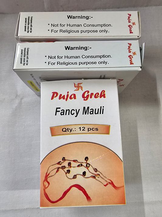 Puja Greh Fancy Mauli 12pc