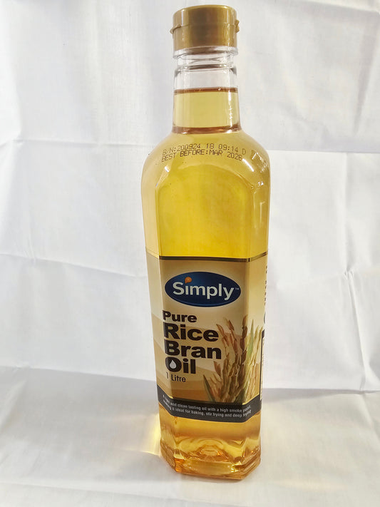 Simply Pure Rice Bran Oil 1L