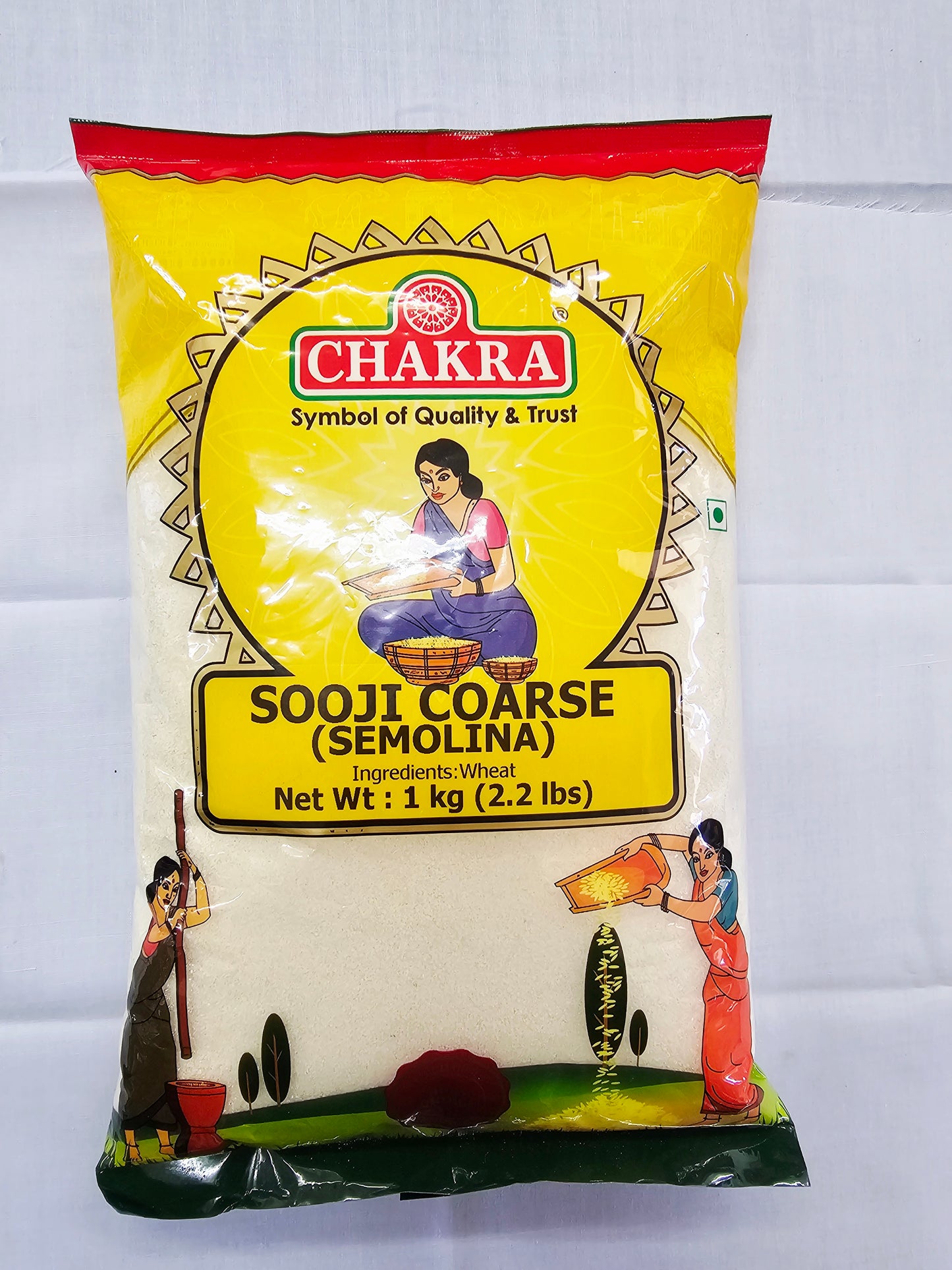 Chakra Sooji|Semolina Coarse 1kg