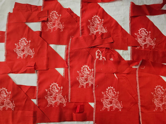 Durga Mata Flag 9+1