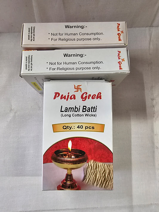 Puja Greh Lambi Batti 40pc