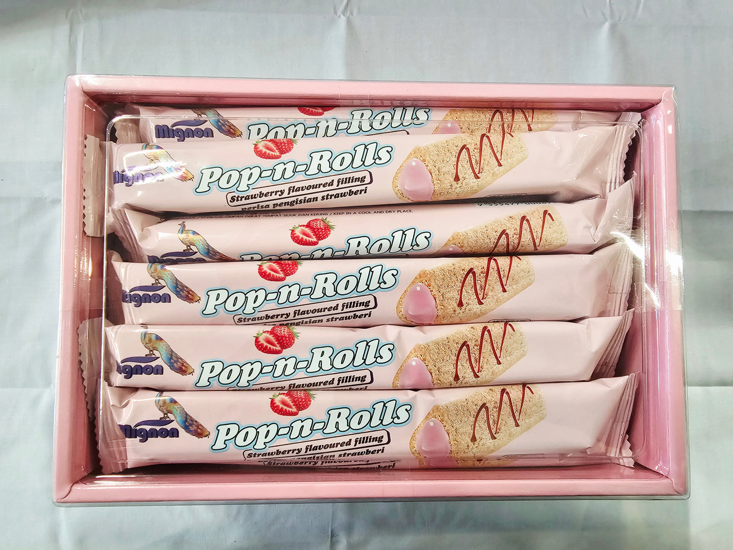 Pop-n-Rolls Strawberry Fillings 465g