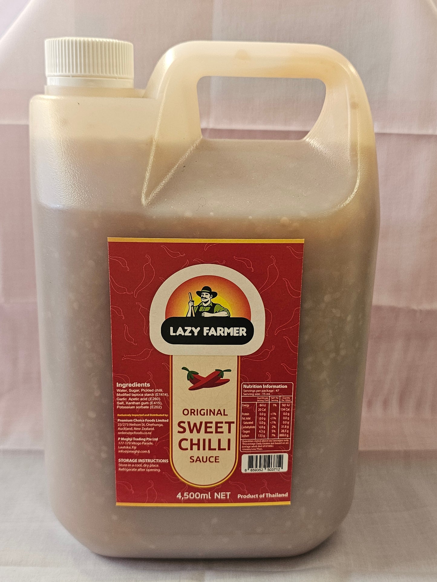 Lazy Farmer Original Sweet Chilli Sauce 4,500ml