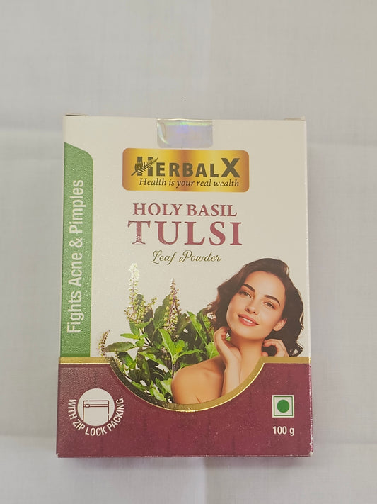HerbalX Holy Basil Tulsi Leaf Powder 100g