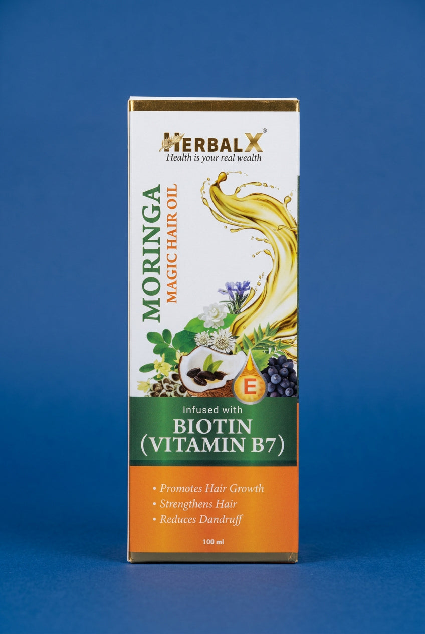 HerbalX Moringa Magic Hair Oil 100ml