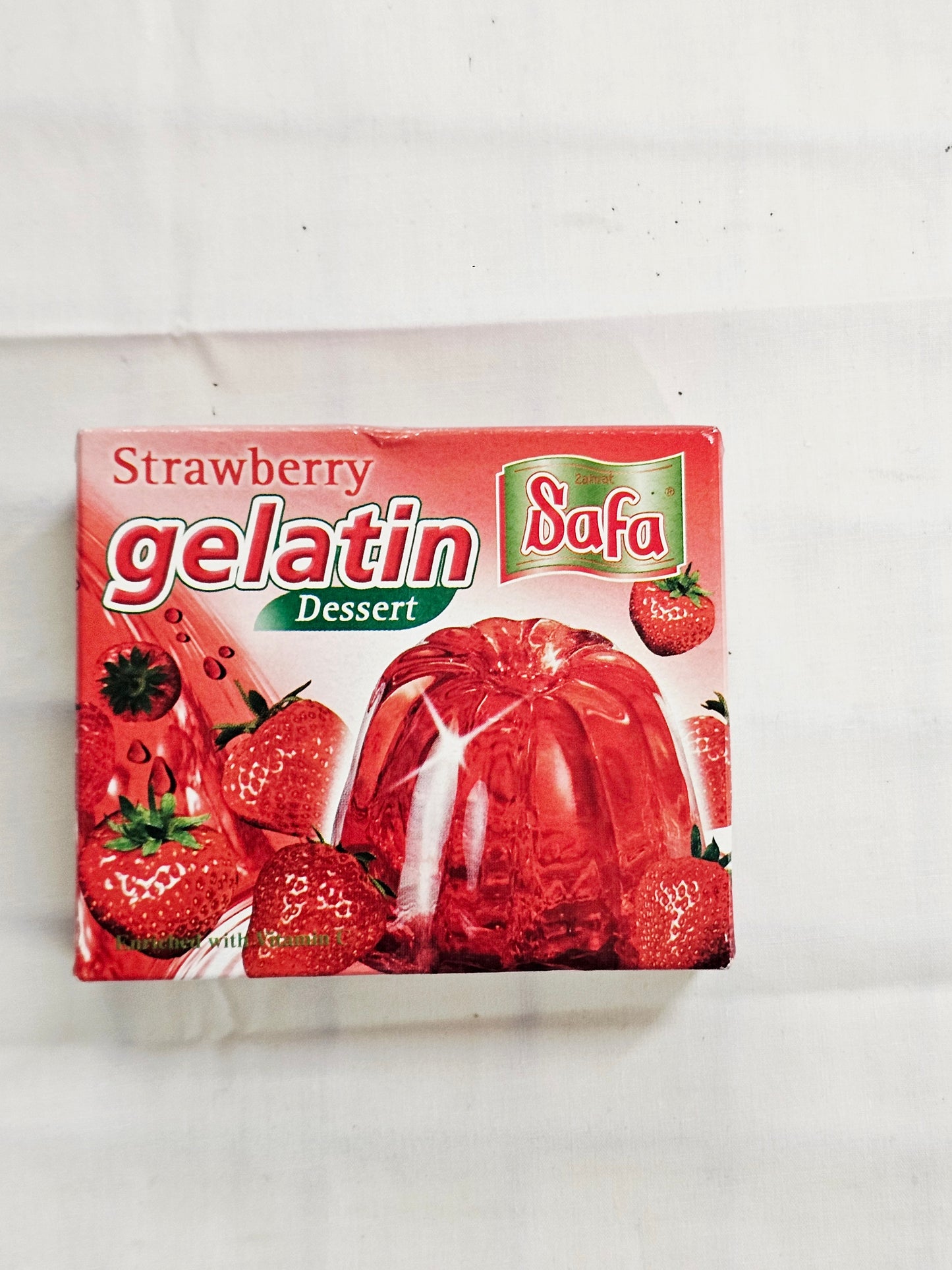 Safa Gelatin Dessert Strawberry 85g