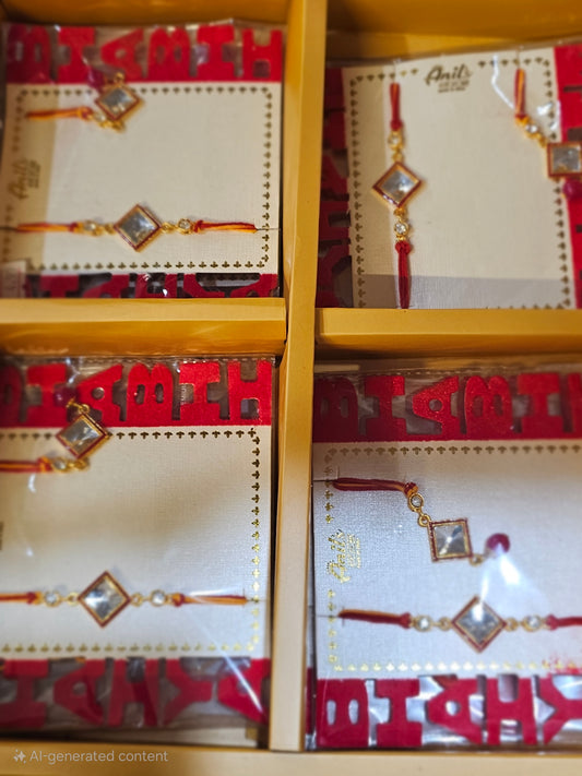 Couple Rakhi Set